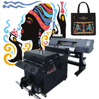 Impresora DTF Roll-to-Roll Yinghe de 60 cm A2 Xp600 Nueva con 1 Año de Garantía y Máquina de Agitar Polvo para Ropa