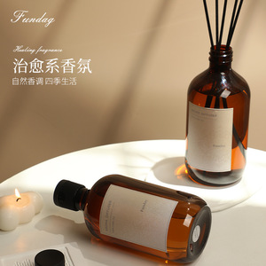 Fundag <b>Reed</b> <b>Diffuser</b> Refill Liquid 500ml Aromatherapy Home Fragrance Natural Scent - Product Image 3