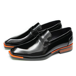 Nouvelles Bottes d'Hiver Montantes Classiques Polyvalentes Décontractées pour Hommes, Imperméables en Cuir Véritable, Rehaussantes, pour le Travail en Extérieur et le Sport - Product Image 1