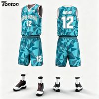 Maillot de basketball Tonton en polyester respirant 3D imprimé par transfert thermique, grande taille, antibactérien et à séchage rapide