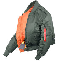 Blouson de Baseball épais pour hommes, blouson surdimensionné en coton, avec broderie personnalisée, de pilote, nouvelle collection hiver 2019