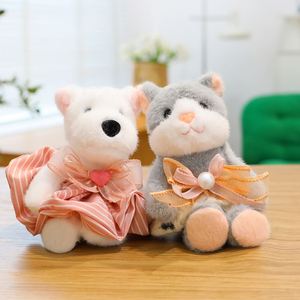 Llavero de Peluche de Dibujos Animados al por Mayor - Colgante de Animal (Perro, Conejo) Adorable para Mochila Escolar, Adorno de Regalo para Parejas - Product Image 5