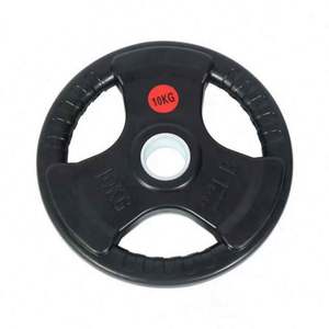 Juego de Discos de Pesas para Barra, Resistentes y Comerciales, para Levantamiento de Pesas en Gimnasio, con Superficie Delicada, Logotipo Personalizado Disponible, Material de Acero y Goma - Product Image 5