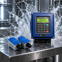 Medidor de Flujo Ultrasónico de Agua Tipo Abrazadera para Montaje en Pared Yheng Module Type TUF-2000B