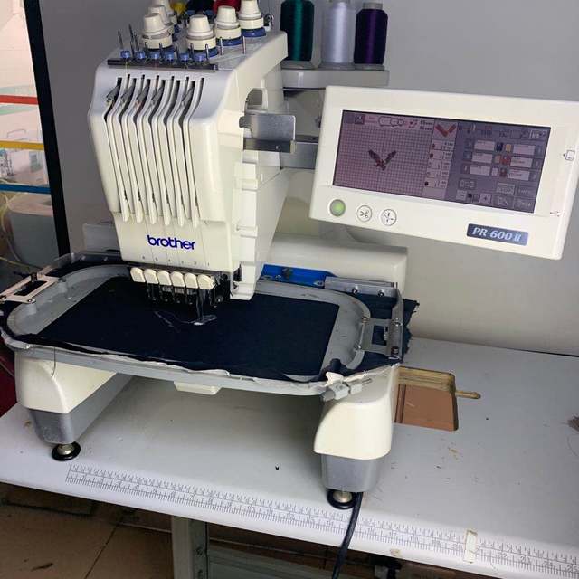Brother 620 Single Head Uesd Embroidery Machine Best Quality Computerized Industrial Embroidery Machine