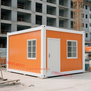 Petite maison mobile simple, démontable, en acier, type conteneur, abri extérieur mobile - Product Image 1