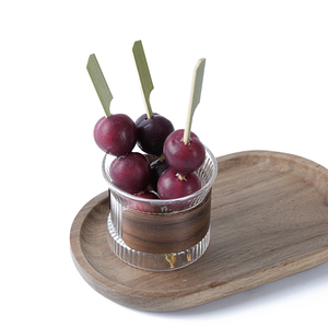 Best-seller Brochettes Teppo en bambou <span class=keywords><strong>de</strong></span> 9cm en cuir vert pour cure-dents alimentaires Bâton <span class=keywords><strong>de</strong></span> <span class=keywords><strong>fruits</strong></span> BBQ Party - Product Image 2