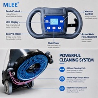 Machine à brosser les sols électrique commerciale 24V 900W automatique -430B 2025, nettoyeur de sols époxy humide/sec, réservoir 25/35L, autonomie 3H