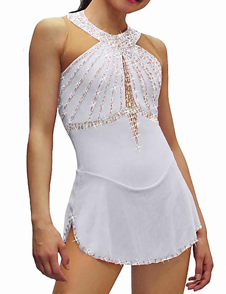 aqua white dress DAPHNIA DRESS