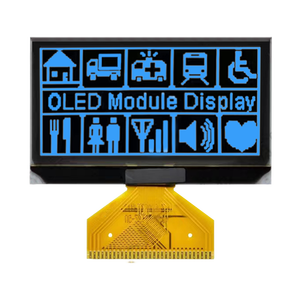 Pantalla Pequeña PMOLED de 2.42 Pulgadas, 128x64, Blanca, Azul, Amarilla, Verde, 31 Pines, SSD1309, 4 Cables, SPI I2C, Panel UG-2864ASWPG14 - Product Image 2