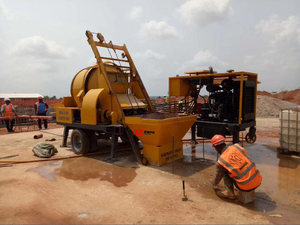 Mobile <b>Cement</b> <b>Mixer</b> With Pump Machine Concrete <b>Mixer</b> Pump <b>Small</b> Portable Pumps Concrete Mixing Pump Construction Machinery - Product Image 6