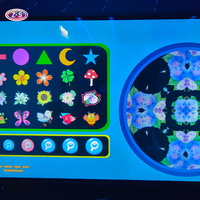 Système de jeu interactif éducatif pour enfants avec écran tactile pour aire de jeux, jeu de puzzle interactif pour club d'enfants
