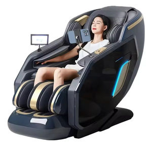 Fauteuil de massage électrique inclinable à gravité zéro avec fonction <span class=keywords><strong>Shiatsu</strong></span> pour le dos, design luxueux 2025, OEM/ODM, 5D, avec fonction musicale et chauffante - Product Image 1