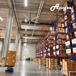 Ventiladores Industriales de Techo HVLS para Ventilación de Almacenes con Viento Suave y Bajo Nivel de Ruido, Sin Necesidad de Mantenimiento - Product Image 4