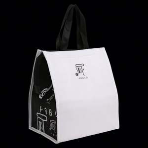 Sac isotherme personnalisé en gros, sac à déjeuner en PP non tissé thermocollé pour snack-bar, plats à emporter – économique et pratique - Product Image 1