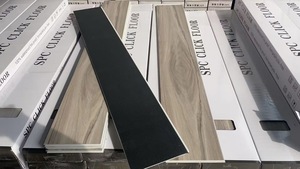 Revêtement de sol en vinyle SPC, fabrication en usine, installation facile, antidérapant, revêtement en plastique <span class=keywords><strong>stratifié</strong></span> PVC, tapis - Product Image 5