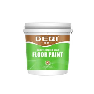 DEQI Epoxy Colored <b>Sand</b> Floor Paint with Brush Application for Garage and Office <b>Decoration</b> - Product Image 2