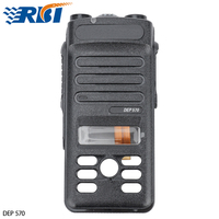 Boîtier d'affichage DEP570 pour radio XPR3500, coque d'interphone robuste en ABS, kit de remplacement, protection de clavier, pack de pièces, batterie