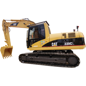 Pelle sur chenilles Caterpillar 320CL d'occasion en stock Composant de moteur à noyau japonais Machines de construction à bas prix - Product Image 1