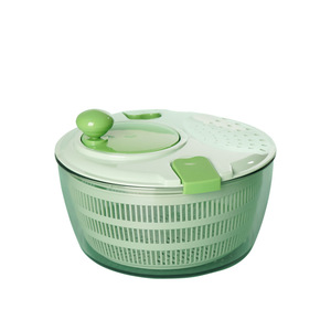 Égouttoir à salade et légumes en plastique pour la maison, bac de lavage de fruits et légumes avec sécheuse, séchoir à repas fitness - Product Image 5
