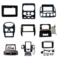 TK Nouveau lecteur de voiture Android Fascia Frame Navigation & Gps Cadre d'autoradio Accessoires intérieurs Panneau d'écrans de cadre de lecteur Dvd de voiture