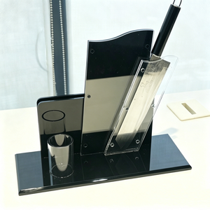 Wholesale High Quality <b>Acrylic</b> <b>Block</b> Kitchen Knife Sets for Daily Cooking - Product Image 1