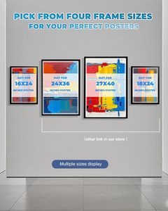 Aluminum Frame Magnetic LED <b>Light</b> <b>Box</b> Display Wall Mount <b>Advertising</b> Lightbox Signs with Remote Control and Dimming - Product Image 2