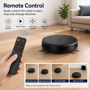 18000Pa Smart Robot Vacuum Cleaner 3-in-1 Sweep <b>Mop</b> Gyro Navigation Tuya App Remote Control Auto Recharge HEPA Brushless OEM ODM - Product Image 4