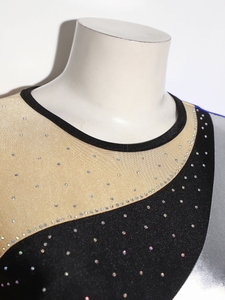 Womens <b>Dance</b> Costumes Custom Made Ballroom <b>Dance</b> Bodysuit Gymnastics Unitard Metallic Long <b>Pants</b> Jumpsuit Training Performance - Product Image 3