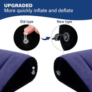 DKKtech Sex Cushion <strong>Inflatable</strong> <strong>Pillow</strong> PVC Flocking Sex Chair Furniture Travel <strong>Pillow</strong> Magic Cushion Body Support <strong>Pillow</strong> Adult Se - Product Image 6