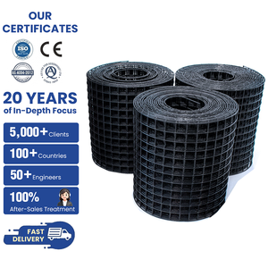 Fornitori all'ingrosso di barriere anti-uccelli e protezioni per piccioni per pannelli solari, kit <span class=keywords><strong>rete</strong></span> con clip 6x100ft, <span class=keywords><strong>rete</strong></span> solare anti-uccelli in PVC nero - Product Image 1