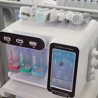 Equipo Profesional de Hidrodermoabrasión de Escritorio MB-3, Limpieza Facial con H2O2 8 en 1, Máquina de Microburbujas de Hidrógeno, Enchufe EU, UK, IT