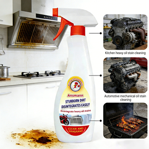 Dégraissant puissant écologique pour cuisine, éliminateur de taches d'huile, 30%-50% d'ingrédients actifs, spray pour équipement de cuisine - Product Image 4