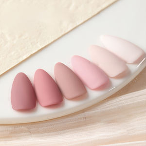 AILANUO Vernis à ongles en pâte de haute qualité et haute résistance, 6 couleurs, revêtement, étiquetage en vrac, bouteille personnalisée - Product Image 1