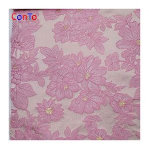 Crêpe épaisse florale <span class=keywords><strong>professionnelle</strong></span> pour robe en tissu jacquard - Product Image 3