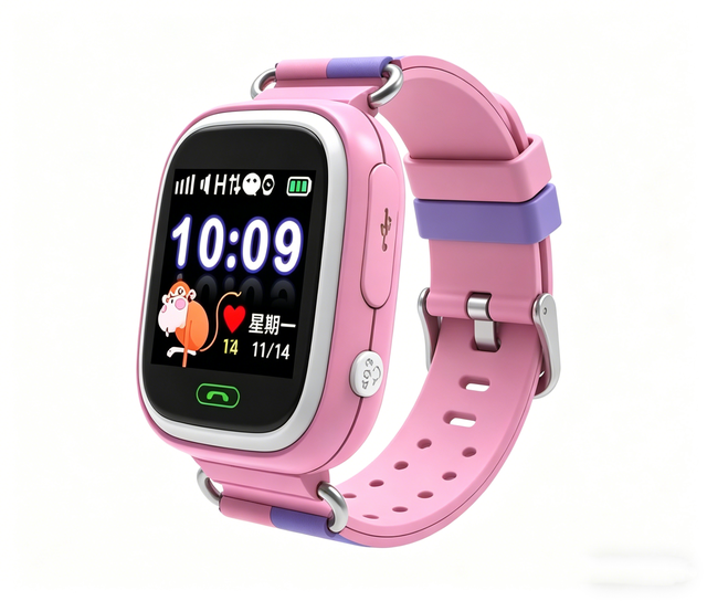 2G Kids GPS Tracker Smart Watch - Waterproof Children Watch with LBS Location SOS Call Anti-Lost Wristwatch for Boys Girls