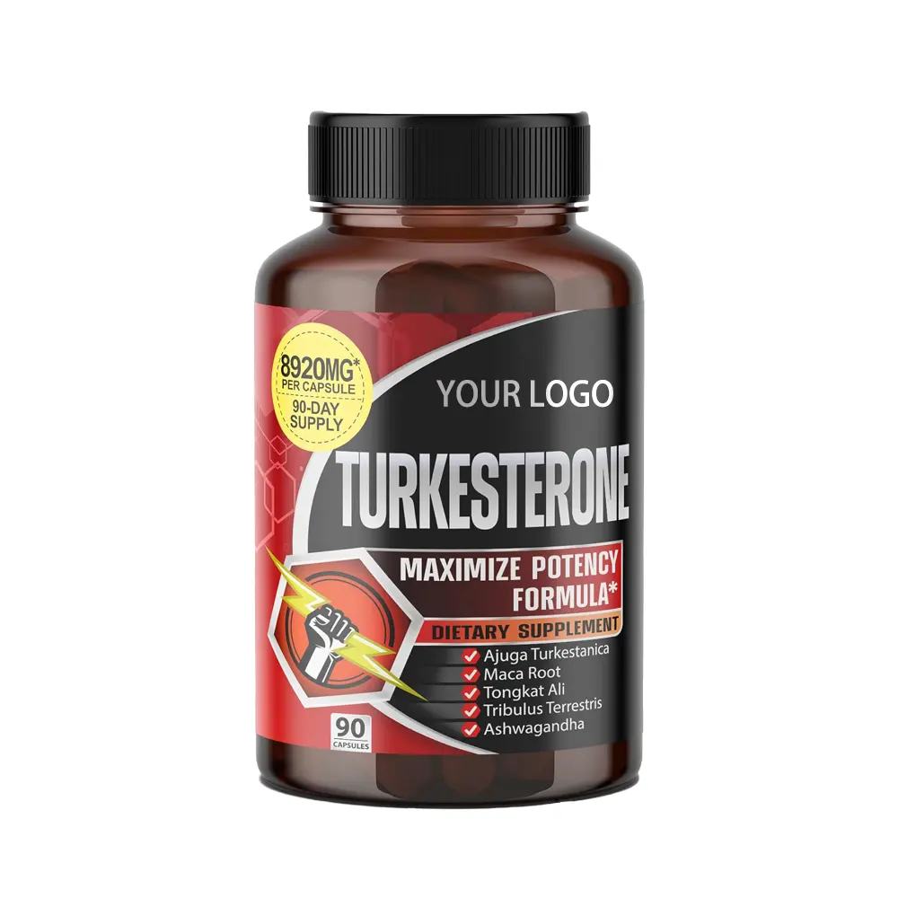 Usine vente en gros supplément naturel liposomal 10% capsules de turkesterone