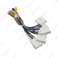 Faisceau de câblage audio pour voiture avec boîtier Canbus pour Renault Arkana Clio Duster, adaptable pour installation stéréo CD/DVD 16 broches (pièce de rechange)