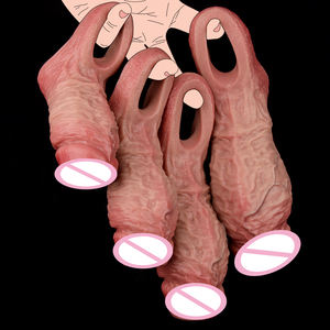 Funda para Pene Suave, Extensor de Pene, Condones de Silicona Líquida, Retrasa la Eyaculación para Hombres, Alargamiento para Parejas, Tallas S M L <span class=keywords><strong>XL</strong></span> - Product Image 4