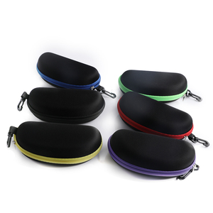 Estuche para Gafas de Sol, Funda Protectora para Lentes, Tamaño Grande, Multicolor, Estuche para Gafas de Sol de Neopreno Suave Ultraligero con Cremallera y Correa - Product Image 5