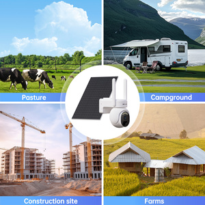 Wesecuu 4G LTE 3MP wifi ip mini Speed Dome Camera CCTV Camera an ninh tự động theo dõi chuyển động IP Camera năng lượng mặt trời - Product Image 2