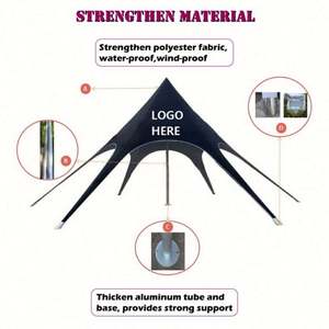 Carpa Hexagonal Impermeable de Alta Resistencia Personalizada - Fácil de Transportar para Uso en Deportes, Exposiciones en Interiores - Product Image 5