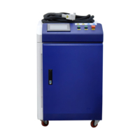 Nettoyeur laser à impulsions 1000W 2000W, machine de nettoyage au laser à fibre, élimination de la rouille, de la peinture et des graffitis, nettoyage des surfaces en acier, en aluminium et en alliage