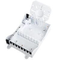 Kotak Distribusi Serat Optik Indoor 8-Core SC Terpasang di Dinding 1:8 PLC Kotak Terminal Mini PLC Splitter Serat Optik