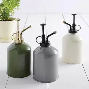 Plantes succulentes Vintage en laiton, mini bouteille d'arrosage pour le jardinage, de couleur or, pour pulvérisation - Product Image 1