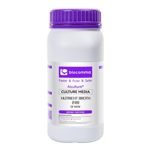 Milieu <span class=keywords><strong>de</strong></span> <span class=keywords><strong>culture</strong></span> déshydraté Aiculture* Nutrient Broth (NB), milieu microbien, milieu <span class=keywords><strong>de</strong></span> croissance polyvalent pour les bactéries - Product Image 1