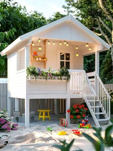 Bellissima <span class=keywords><strong>Casetta</strong></span> da Giardino, Piccola Casa <span class=keywords><strong>per</strong></span> Giardino, Mini Casa <span class=keywords><strong>per</strong></span> Cortile, Cottage <span class=keywords><strong>per</strong></span> il Gioco dei <span class=keywords><strong>Bambini</strong></span> - Product Image 2