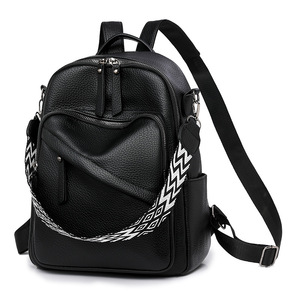 2025 nouveau Style mode femmes grande capacité loisirs sac à dos à la mode tempérament transfrontalier fabricant livraison en gros - Product Image 5