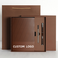 Set de Cuaderno de Oficina Personalizado, Agenda Personalizada con Logotipo, Caja de Regalo de Papelería para Eventos Promocionales