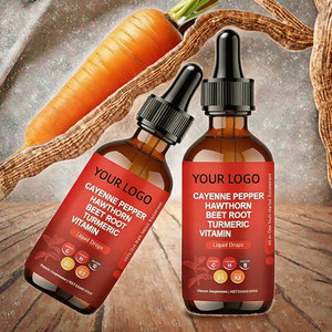 En stock – Complément alimentaire liquide naturel de 60 ml à base d'extrait de curcuma et de piment de Cayenne, enrichi en vitamines K3 et D2, pour le métabolisme - Product Image 2
